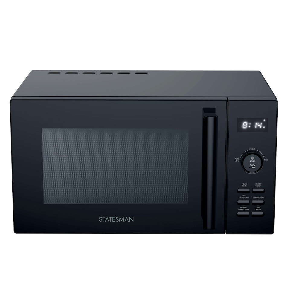 image 1 of Statesman SKMC0930SB Digital Combination Microwave with Grill and Convection, 900 W, 30 Litre, Black