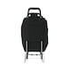 image 4 of 2 Wheel Folding Shopping Trolley Bag Cart Market Laundry | Black