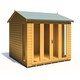image 3 of Blenhiem 8 x 8 Feet Summerhouse - L259.4 x W253.4 x H246.2 cm Brown