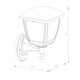 image 9 of CGC NOVA Large Black Outdoor Wall Lantern Light - PIR Motion Sensor, Clear Diffuser, IP44, Polycarbonate.