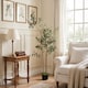 image 8 of HOMCOM 148 cm Decorative Artificial Plant, Silk Olive Tree with 553 Leaves