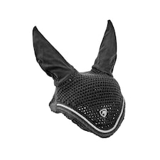 ARMA Badge Horse Ear Bonnet - Black - Pony