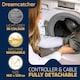 image 5 of Dreamcatcher Silver Soft Microfleece Electric Blanket Heated Throw 160x120cm Silver