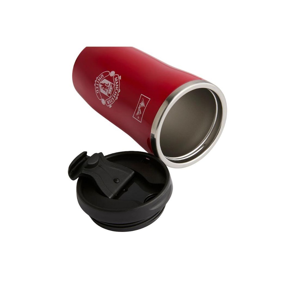 image 1 of Manchester United Melitta Thermal Leakproof Travel Mug 250ml Red