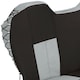 image 5 of ZSEXPLORER02GR-Stingray - Explorer Rear 2Pc Car Seat Cover Set - Grey