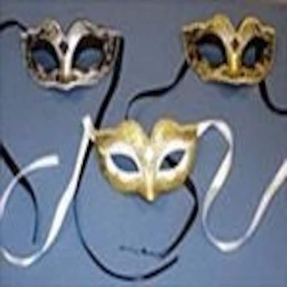 HALF FACE GLITTER MASK - Eye Masks N/A