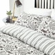 image 2 of furn. Skandi Woodland Brushed Cotton Single Duvet Cover Set