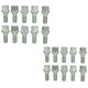 image 1 of M12 x 1.5 Replacement Wheel Bolts Conical for Trailer Hubs Hub Pack of 20