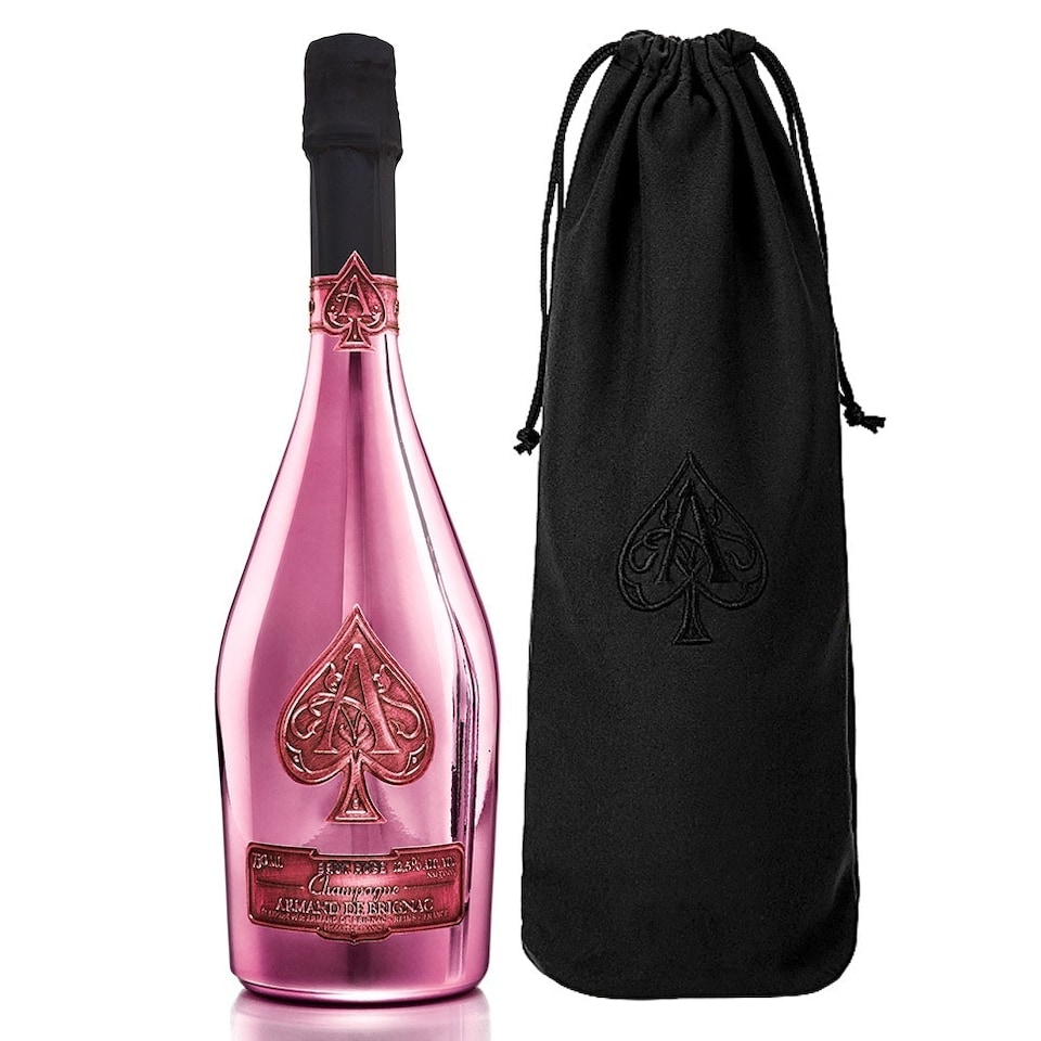 Armand de Brignac Brut Rose MV Champagne 75cl - Tesco Groceries