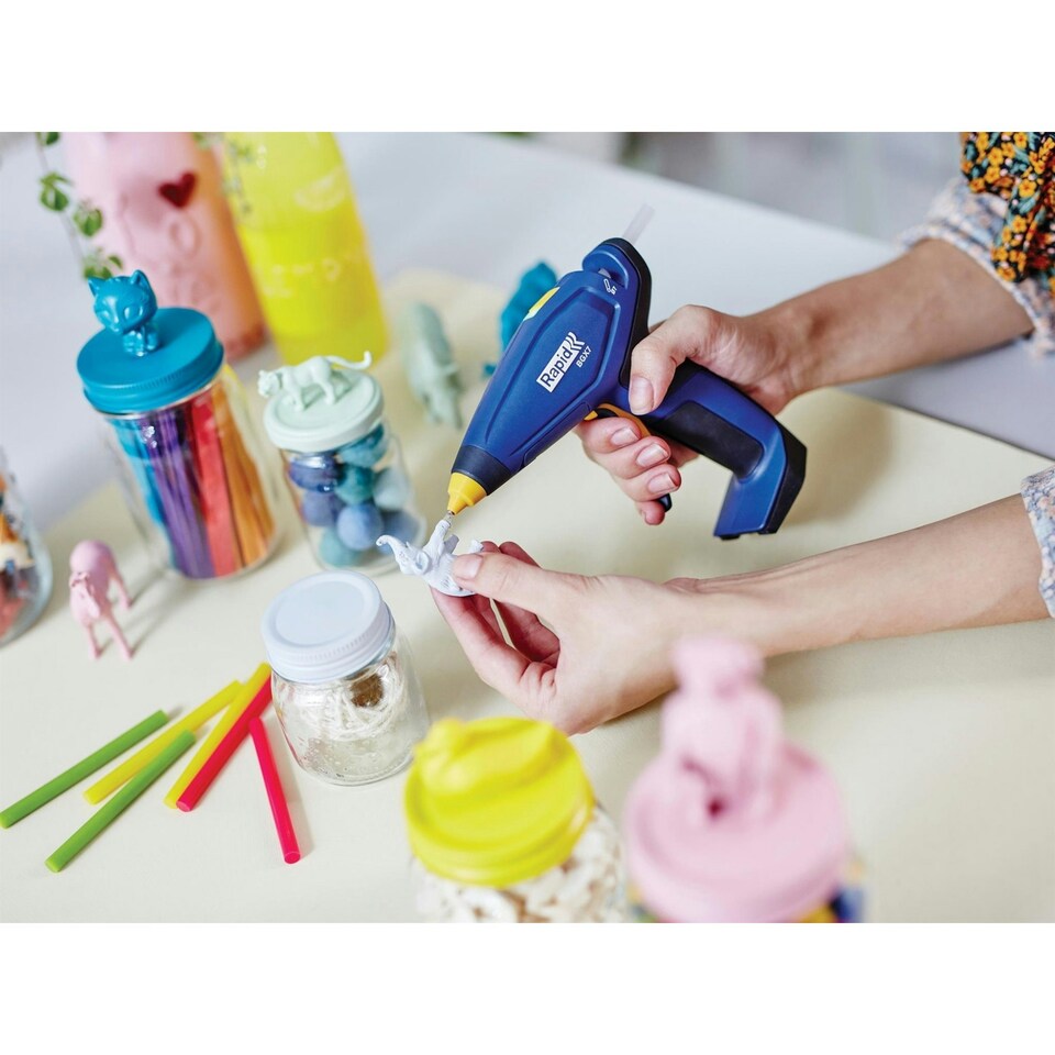 image 1 of Rapid Bgx7 Cordless Glue Gun 3.6v Li-ion - Multi Colour - One Size