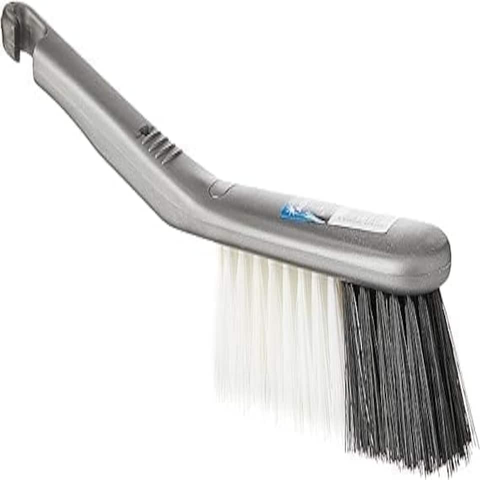 image 1 of Addis Hand Brush in Metallic Silver N/A