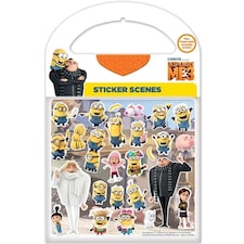 Despicable Me 3 Universal Sticker Sheet - Multicoloured - One Size