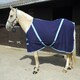 image 2 of Rhinegold Summer Sheet Blue | Colour: Navy Blue/Baby Blue
Size: 5ft 6