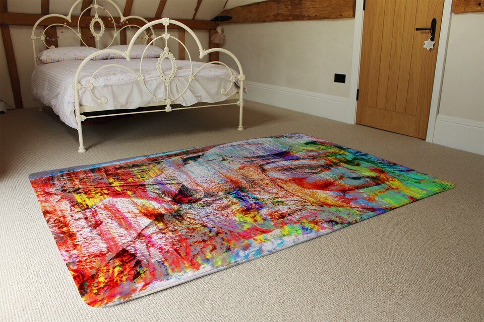 image 1 of Battle Of Britain Head Rug | Multi