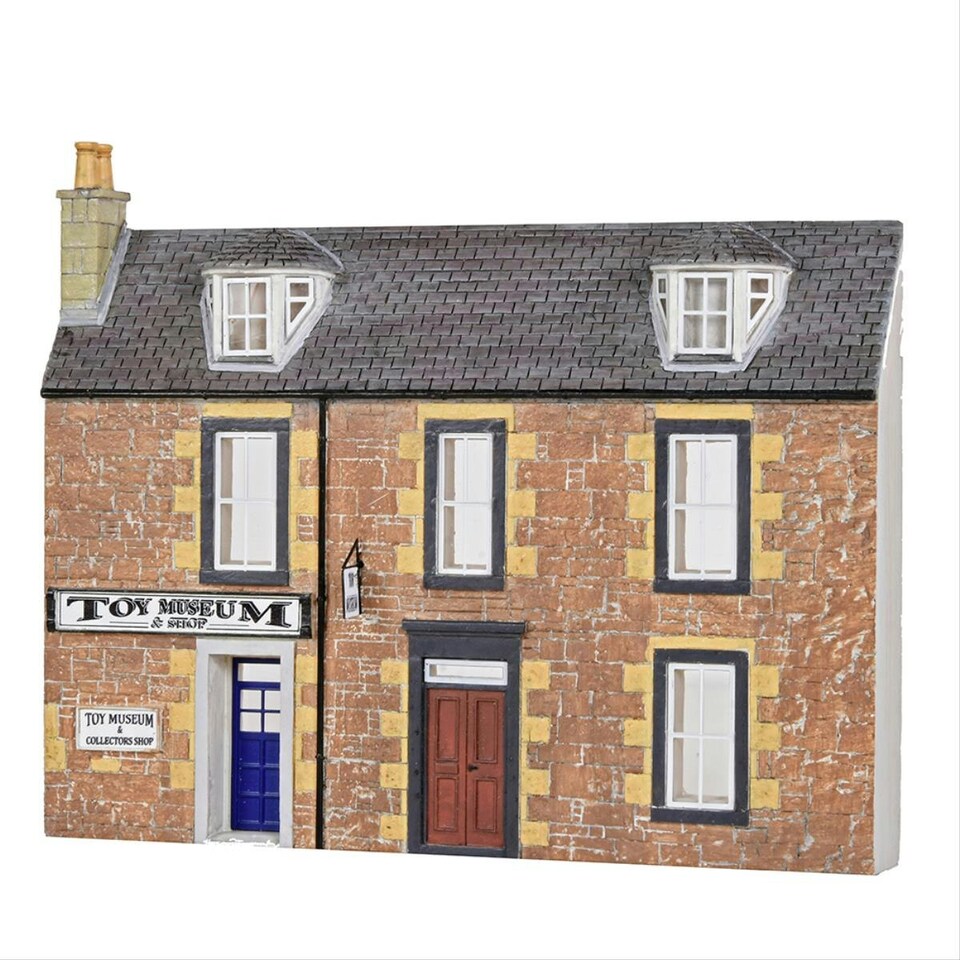 image 1 of Bachmann Scenecraft Low Relief Hamilton Toy Museum (Pre-Built)