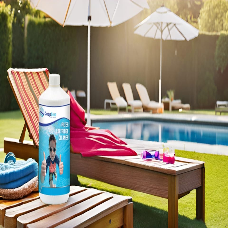 image 1 of Deep Blue Pro Hot tub Instant Filter Cartridge Cleaner 500ml