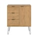 image 2 of Augusta Pine, Small Sideboard With 1 Door, 3 Drawers Brown