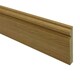 image 1 of PACK OF 15 (Total 15 Units) - 18mm x 168mm White Oak Veneered MDF Torus Skirting Board - 4400mm Length