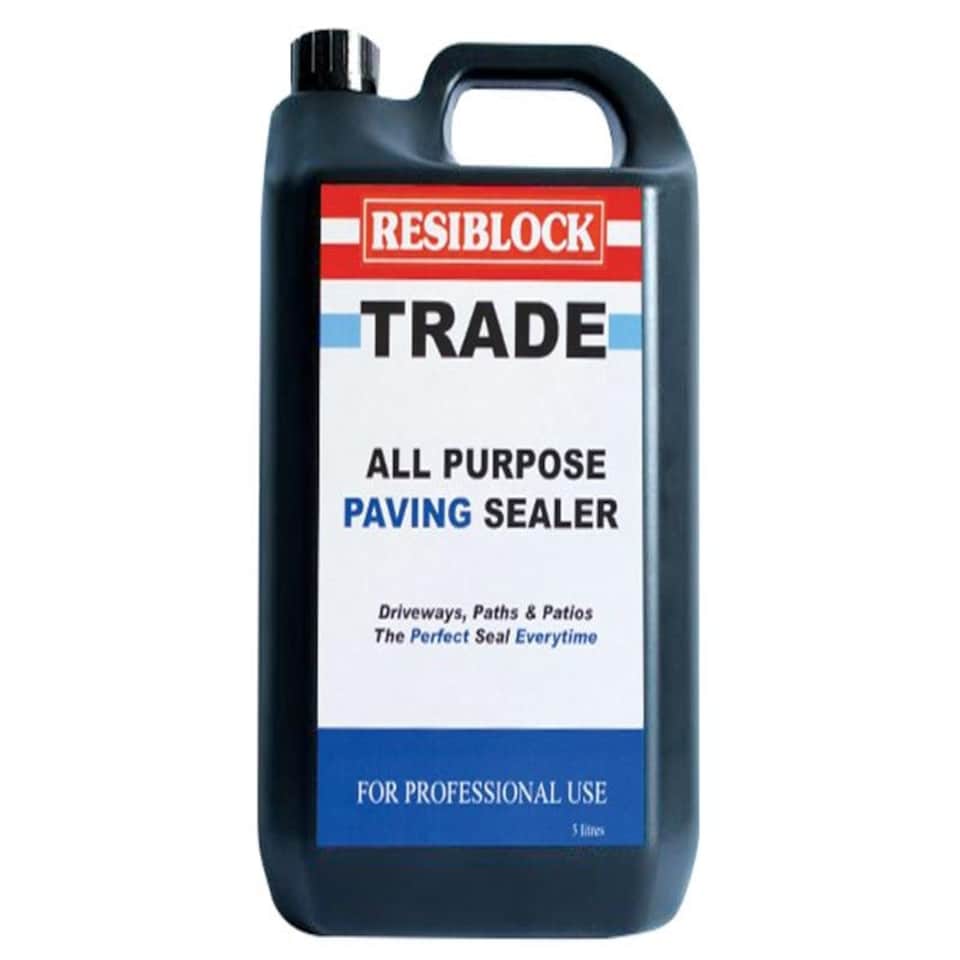 Everbuild Resiblock All Purpose Paving Sealer 5 Litre (Trade)