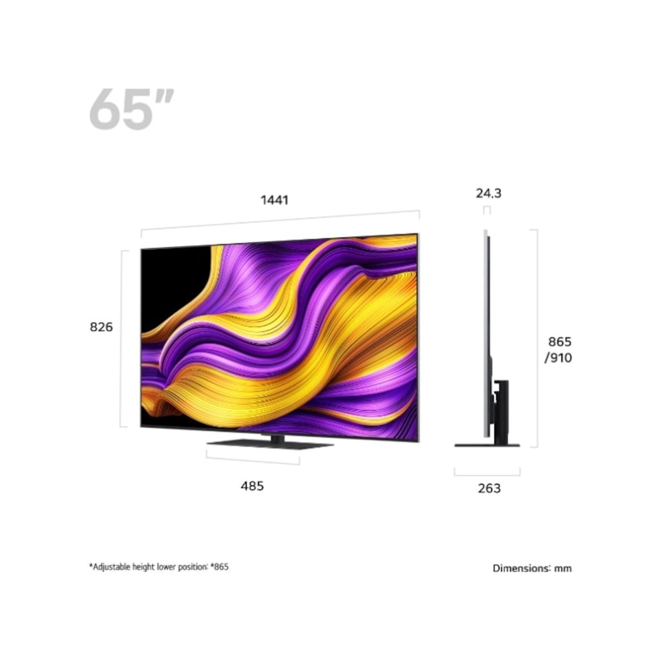 image 1 of LG OLED65G56LS 65" G5 OLED 4K UHD Smart TV