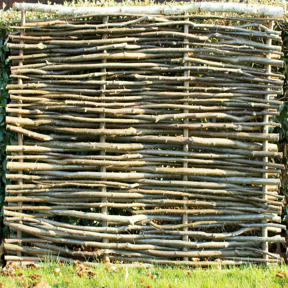 image 1 of Primrose Hazel Hurdle Fencing Panel Premium Weave Birchwood Capped 6ft x 4ft