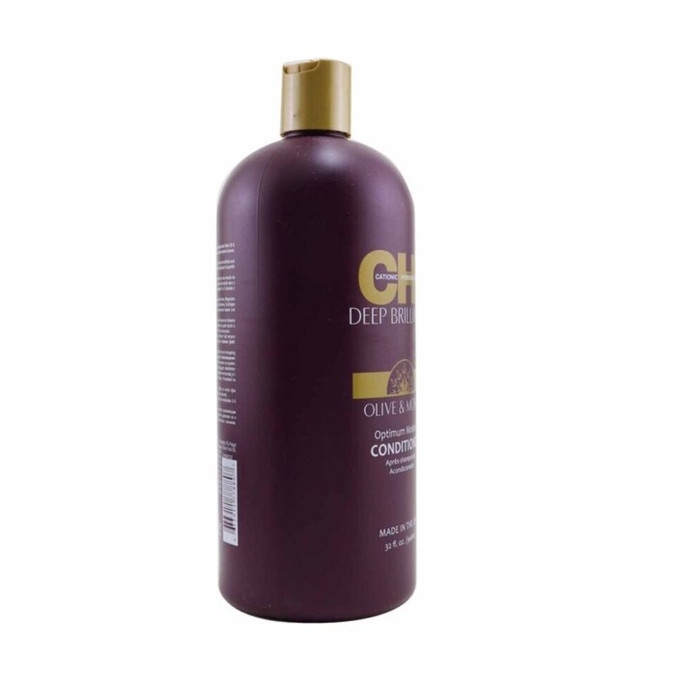 image 1 of Deep Brilliance Olive & Monoi Optimum Moisture Conditioner - 946 ml/32Oz
