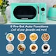image 4 of Hamilton Beach 20L Retro Mint Microwave