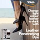 image 3 of TRG Leather Shoe Dye - Permanent Colour Restoration for Shoes and Boots 50ml | Black | Black