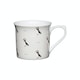 image 1 of KitchenCraft Fluted Fine Bone China Puffin Mug | White