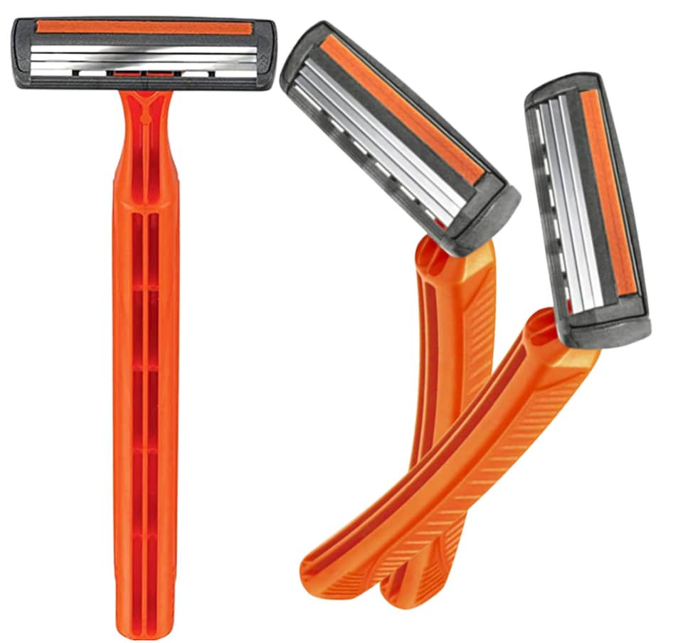 image 1 of 20 Pack Double Blade Disposable Razors for Men & Women