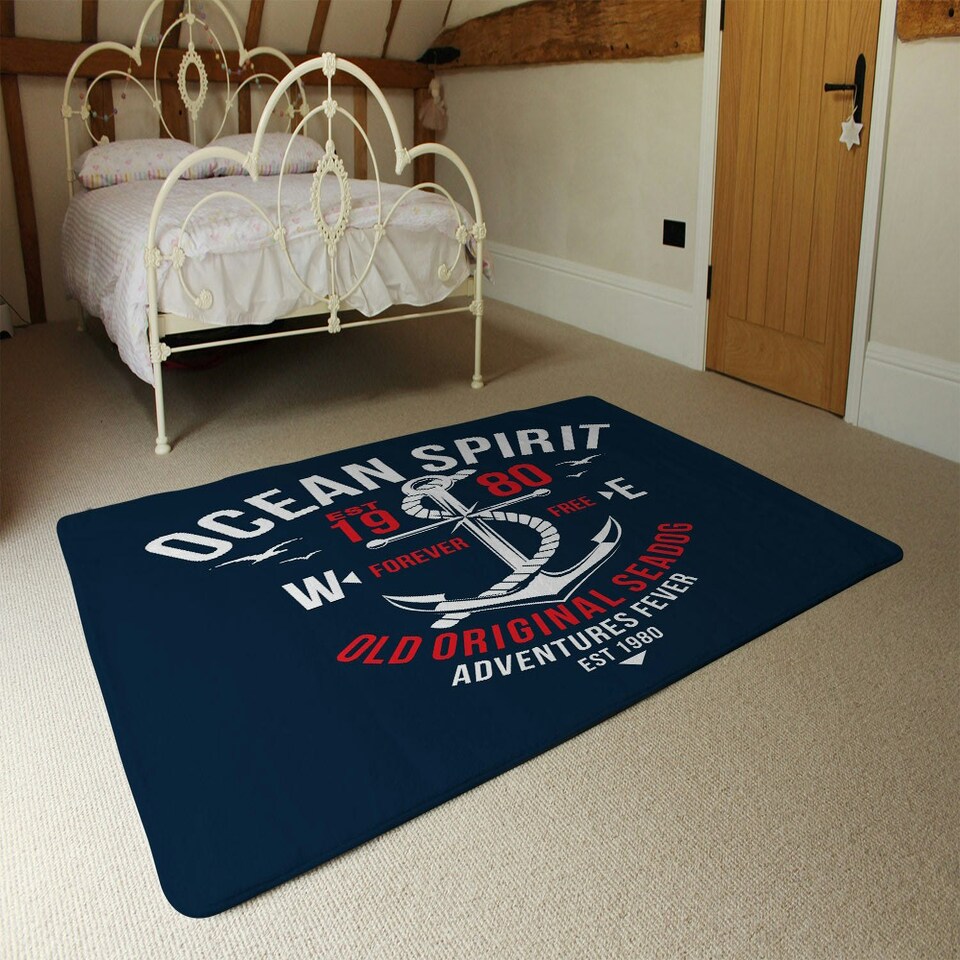 image 1 of Ocean Spirit (Rug) Blue | Small: 60x110cm