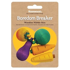 Rosewood Woodies 3D Fruit Nibble Stix