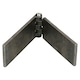 image 1 of Solid Drawn Steel Butt Hinge Extra Heavy Duty Industrial 50x240mm Silver