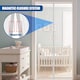 image 4 of GEEZY Magnetic Fly Screen Door Curtain 90x120cm White Mesh Insect Screen Mesh