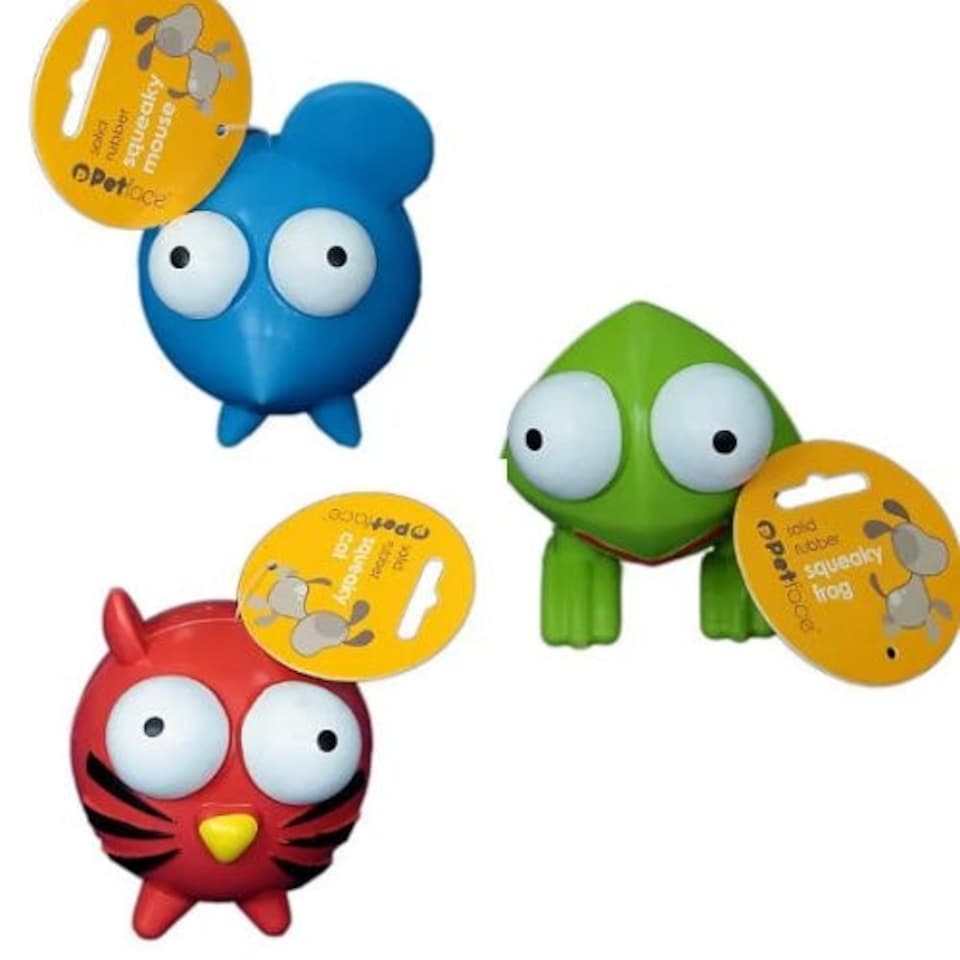 image 1 of Petface Rubber Squeakies Squeaky Dog Toy