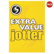 Silvine Extra Value A5 Pocket Notebook (Pack of 24) - Yellow - One Size