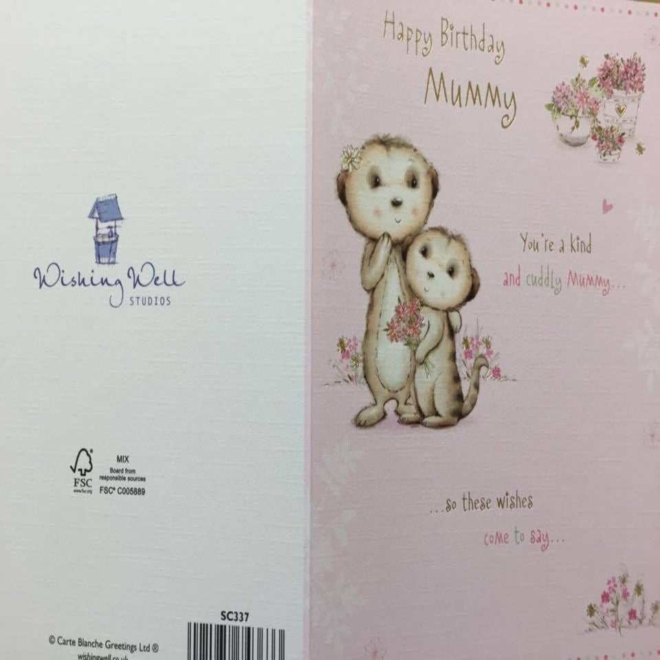 image 1 of Happy Birthday Mummy Card