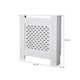 image 9 of Small Radiator Cover MDF Wooden Home Decorative Modern Design | White
