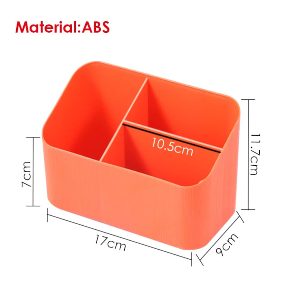 image 1 of Storage Box With 3 Compartments