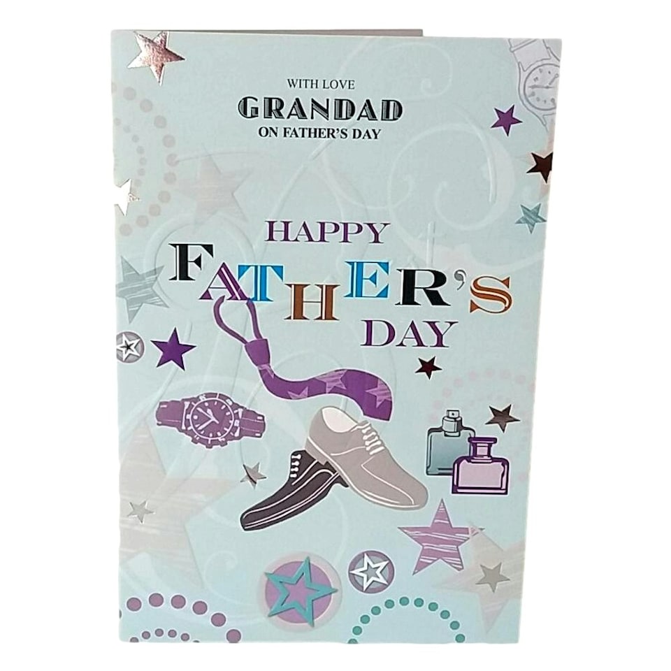 image 1 of With Love Grandad on Father's Day card