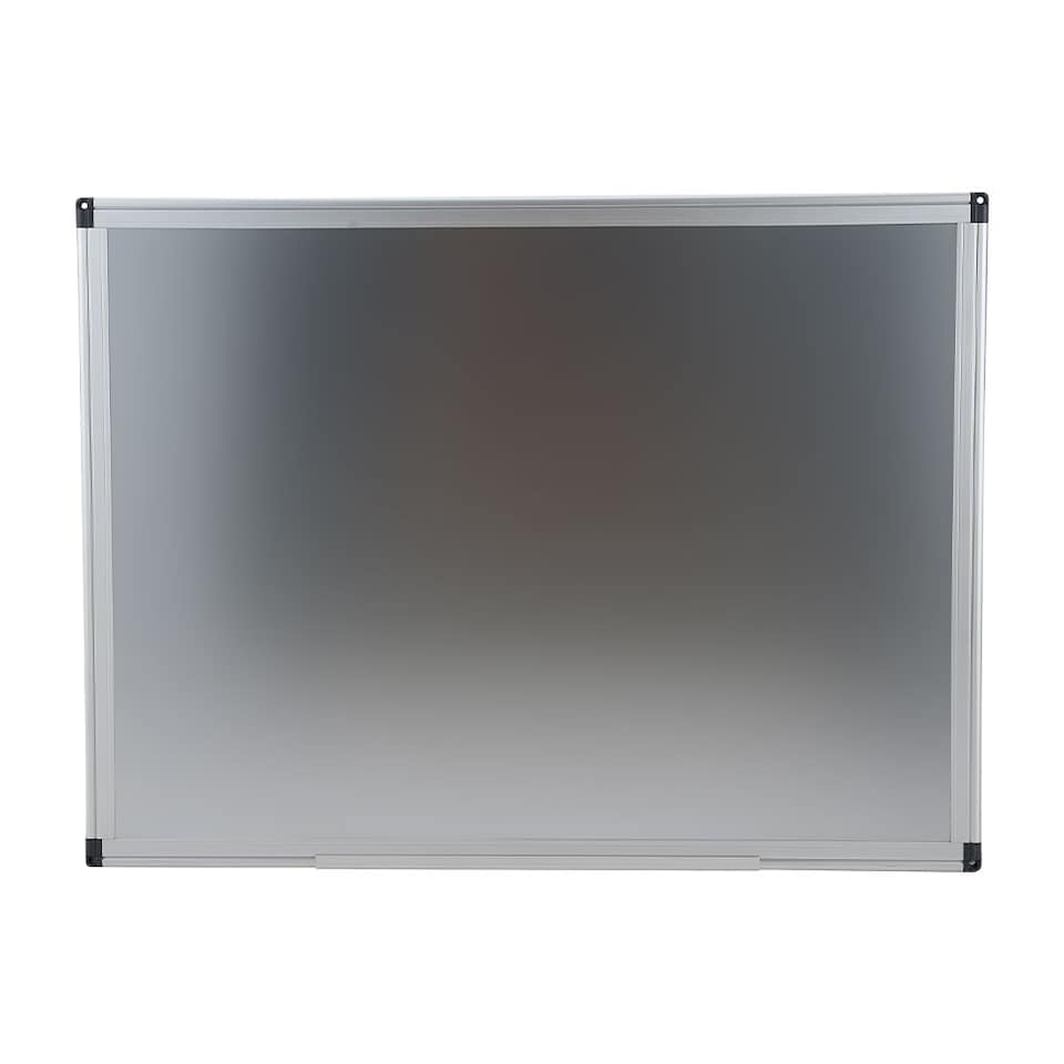 image 1 of Living and Home Magnetic Dry Erase Whiteboard, Wall Mounted, with Pen Tray for Office & Home | White