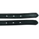 image 2 of Hy Supersoft Leather Horse Stirrup Leathers - Black - 56in
