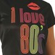 image 3 of Fancy Dress Adult I Love 80 - M