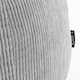 image 5 of icon Kingston Cord Adults Bean Bag Chair and Pouffe, Ready Filled Beanbag and Footstool Grey Grey | Grey