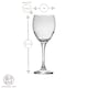 image 3 of LAV Venue Red Wine Glasses - 340ml - Clear - Pack of 6