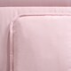 image 3 of OHS Reversible Coverless 10.5 Tog Soft Plush All Year Round Duvet Cover and Pillowcase Bedding Set Pink | Blush Pink | Single