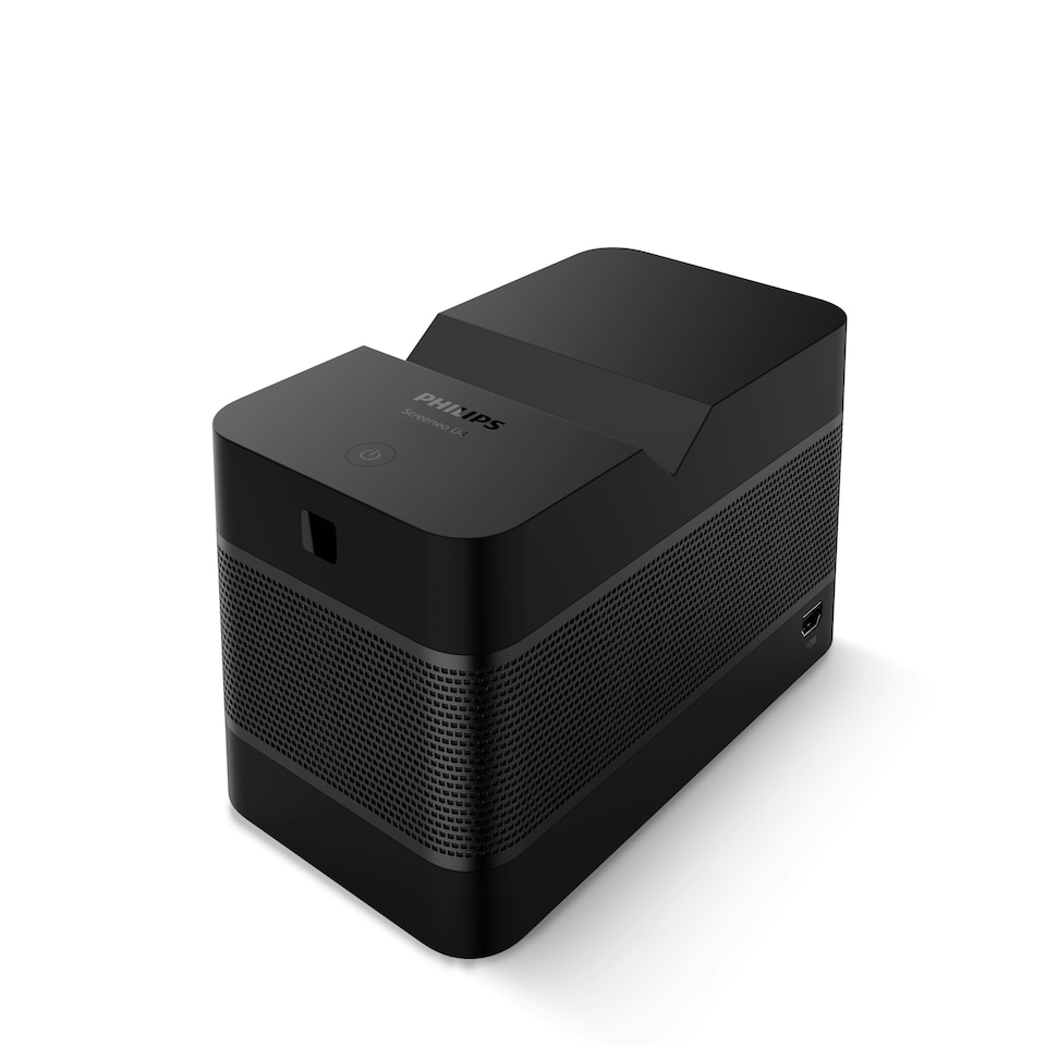 image 1 of Philips Screeneo U4 Projector Black, 80", 1080p, HDMI & USB, dual bluetooth