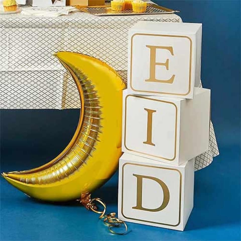 image 1 of Eid Giant Foil Blocks