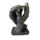 image 7 of Hand in Hand Sculpture in Bronze Colour A Symbol of Enduring Love & Connection Wedding Present Anniversary Romantic Gift  inspired by Rodin's The Secret