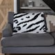 image 2 of Zebra & Leopard Print Blanket | Multi